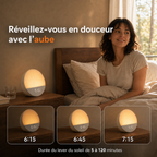 Luméa - Le réveil qui vous réveille en douceur. Pas en sursaut.
