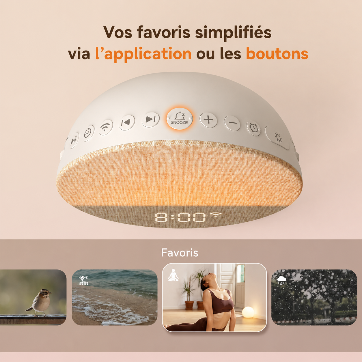 Luméa - Le réveil qui vous réveille en douceur. Pas en sursaut.